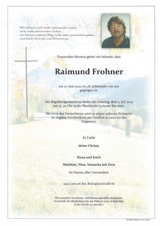 Raimund Frohner