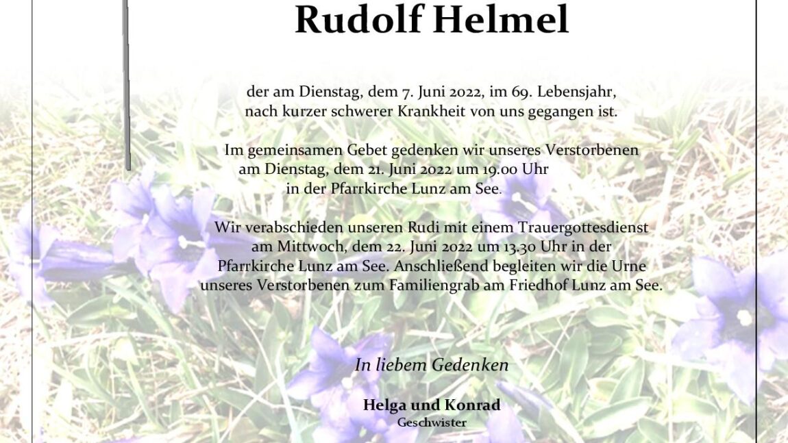 Rudolf Helmel