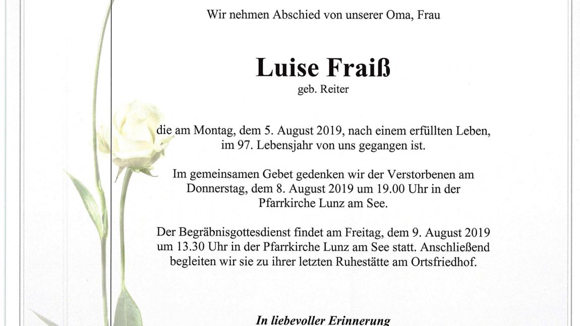 Luise Fraiß