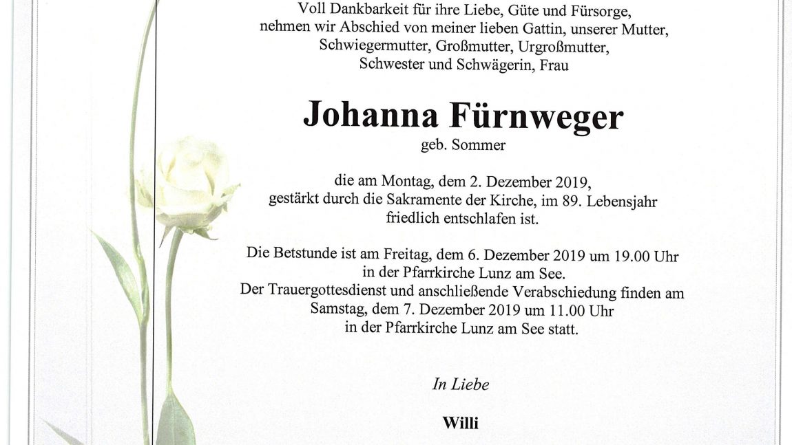 Johanna Fürnweger