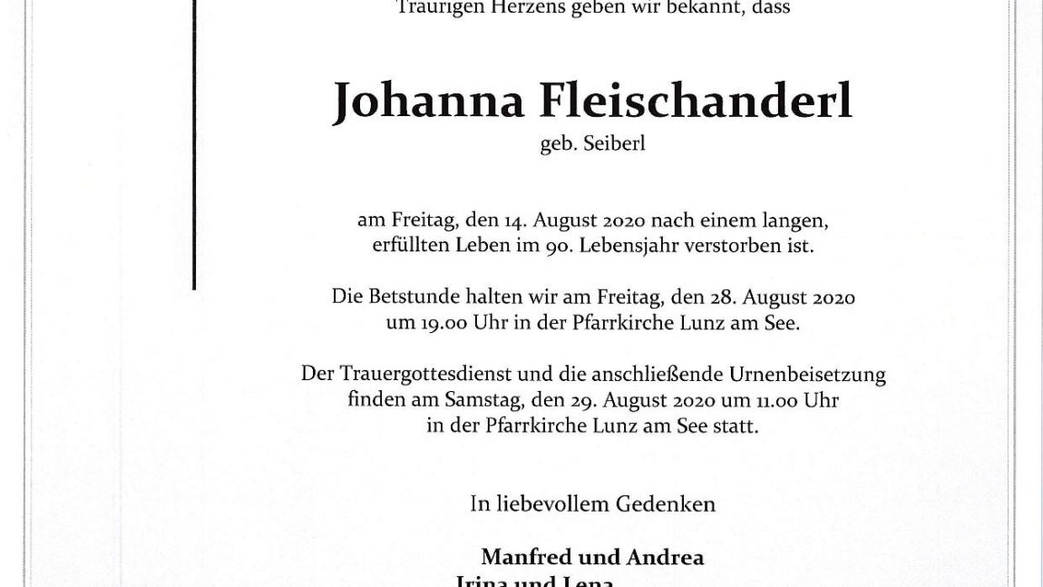 Johanna Fleischanderl