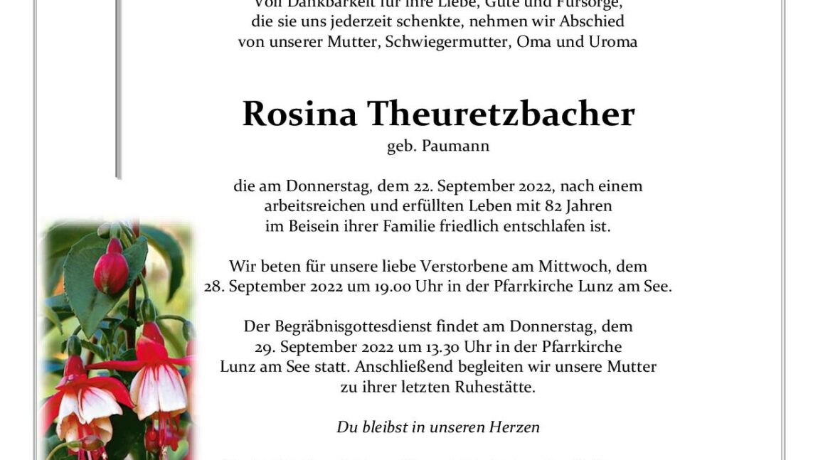 Rosina Theuretzbacher