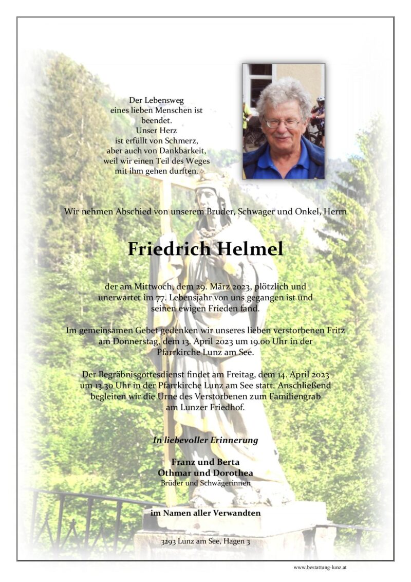 Friedrich Helmel
